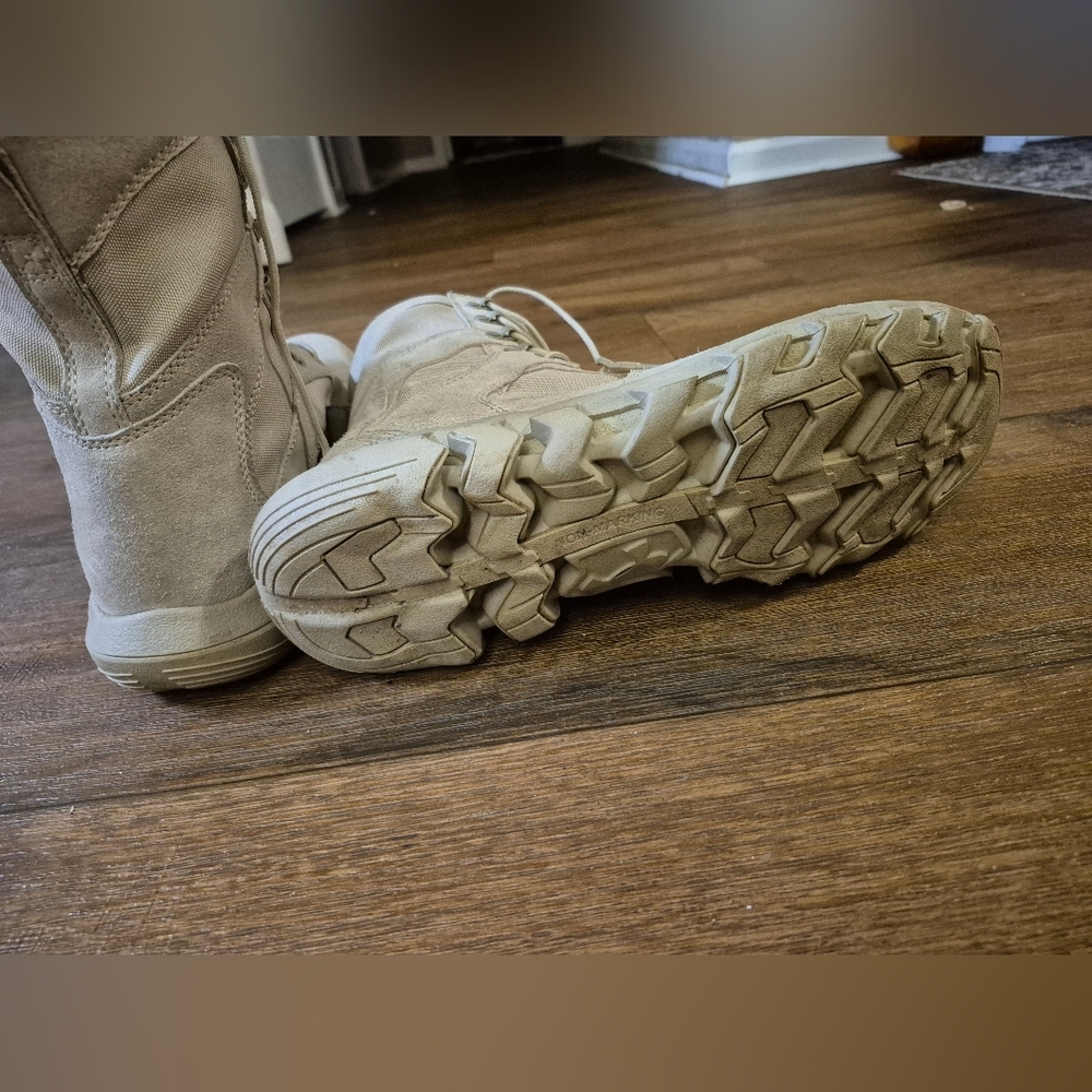 Under Armour Gray Tactical Boots - Picture 6 of 9